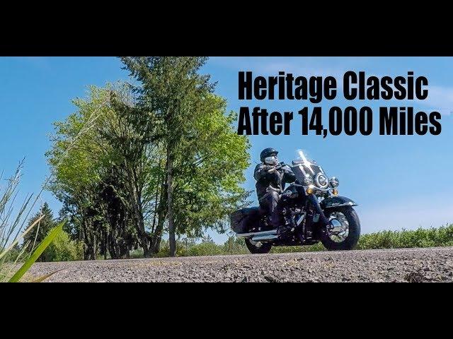 My 2018 Harley Heritage Softail Classic 14,000 Mile Review