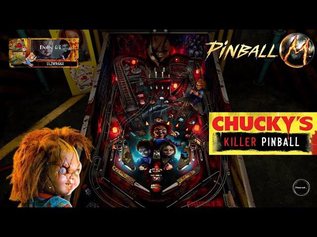 Pinball M - Chucky's Killer Pinball | FULL Version | Gameplay & Commentary (PC)