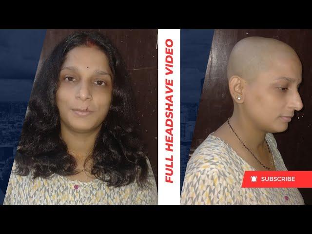 Shave my hair for Summer | Full Headsahve Vedio| #lookscutesalon #bald #headshave #summer