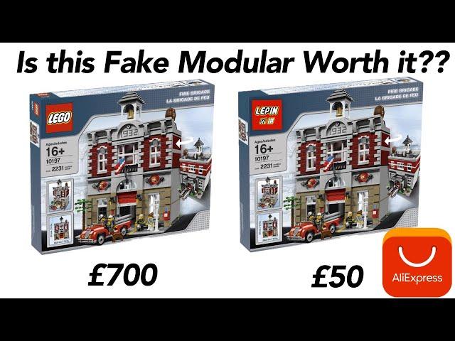 Is AliExpress Lego worth it?? Testing CHEAP Lego Modular’s for a Lego City!!