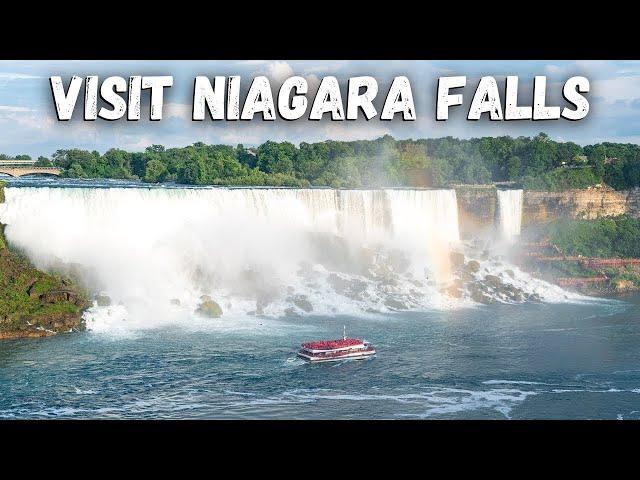 Niagara Falls - America's Oldest State Park! - Maid of the Mist Cruise + Cave of the Winds!