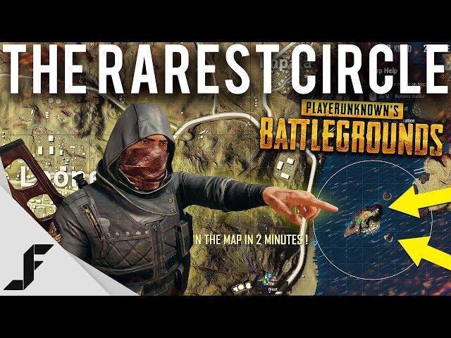 We got the Rarest Circle in PUBG