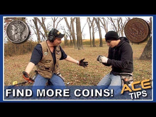 Find More Coins! Garrett ACE Detecting Tips