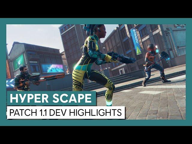 Hyper Scape: Patch 1.1 Dev Highlights