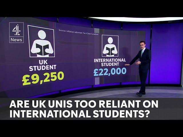 25 UK universities make a third of income from overseas students