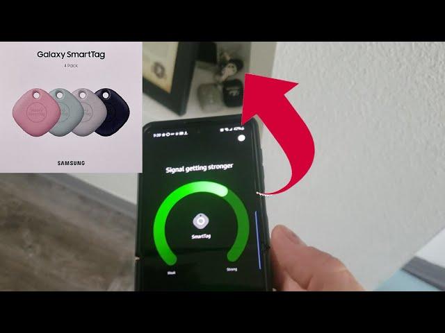 Samsung Galaxy SmartTag with SmartThings app tutorial