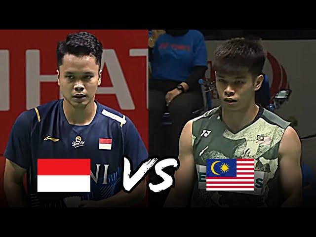 Anthony Sinisuka Ginting (INA) - Leong Jun Hao (MAS) | Badminton Highlight