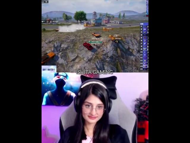 Payal reaction on Jonathan golden hand #bgmi #shorts #ishitagaming  #jonathangaming #payalgaming