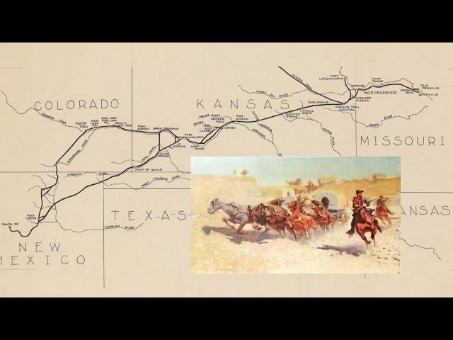 Santa Fe Trail, 1821: First Trail Into the West