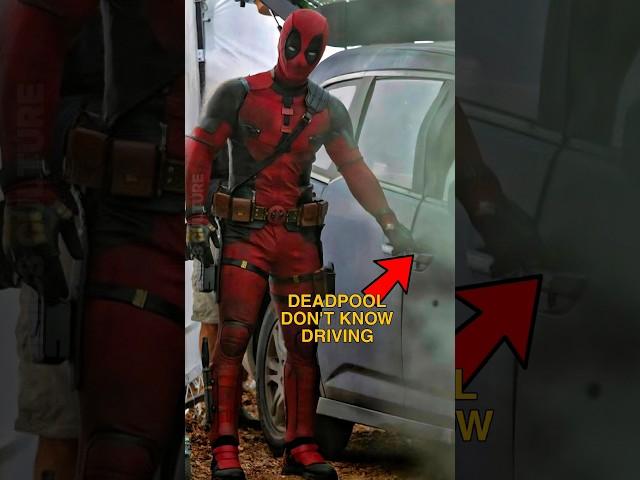 Is Deadpool Afraid of Driving? Trilogy’s Hidden Clue!  #deadpoolandWolverine #deadpool #marvel #mcu