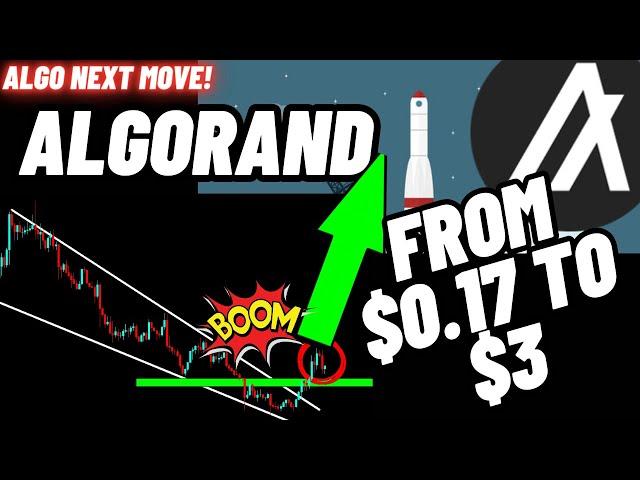 Algorand (ALGO) Will Go From $0.17 To $3