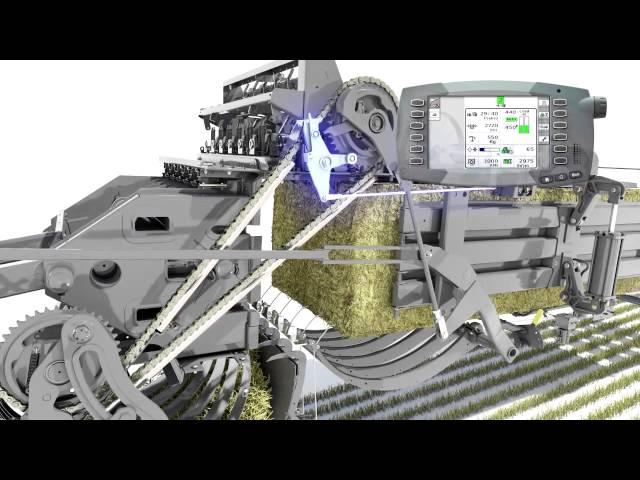 Massey Ferguson 2270 XD large square bale animation (English)