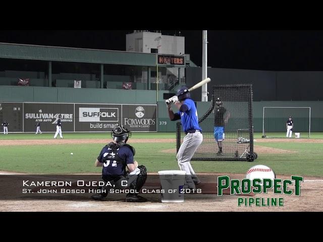 Kameron Ojeda prospect video, C, St  John Bosco High School Class of 2018