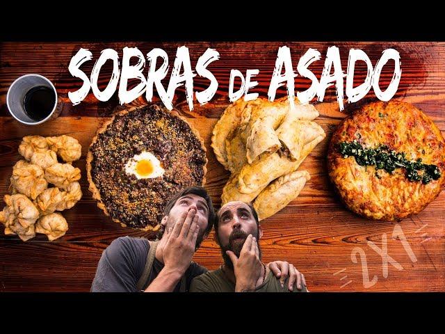 4 Recetas con Sobras de Asado | Cook & Laucha 2x1