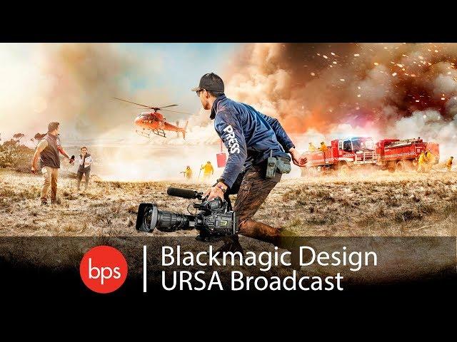 Blackmagic Design URSA Broadcast Unboxing