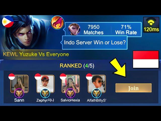 WHEN GLOBAL ALUCARD PLAY IN INDONESIA SERVER  AND THIS HAPPENED…  (i met top players!)