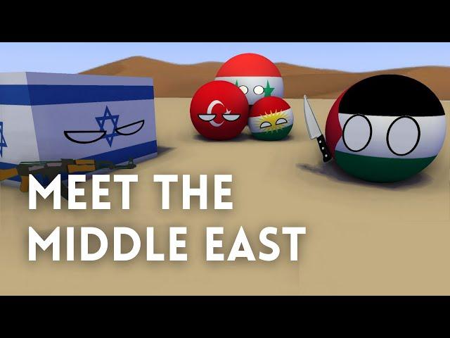 MEET THE MİDDLE EAST || 3D Countryball animation