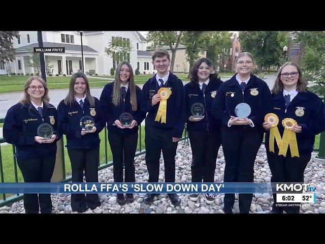 Rolla FFA advocates for farm safety with ‘Slow Down Day’ initiative