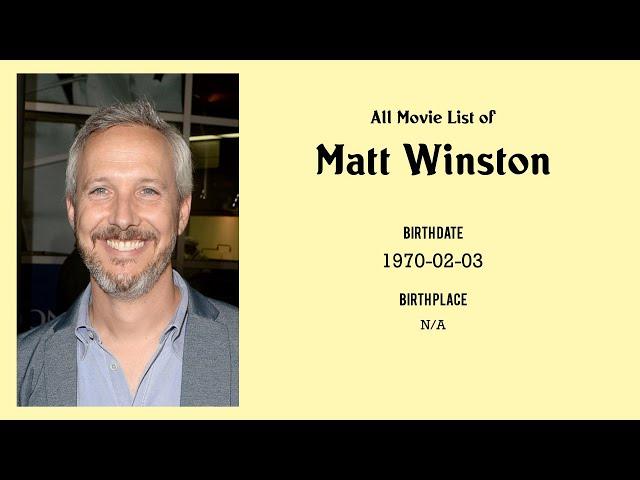 Matt Winston Movies list Matt Winston| Filmography of Matt Winston