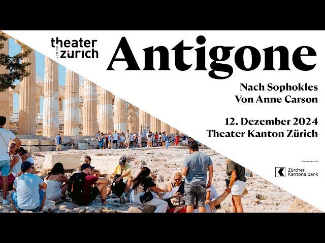 Blick hinter die Kulissen «Antigone» nach Sophokles