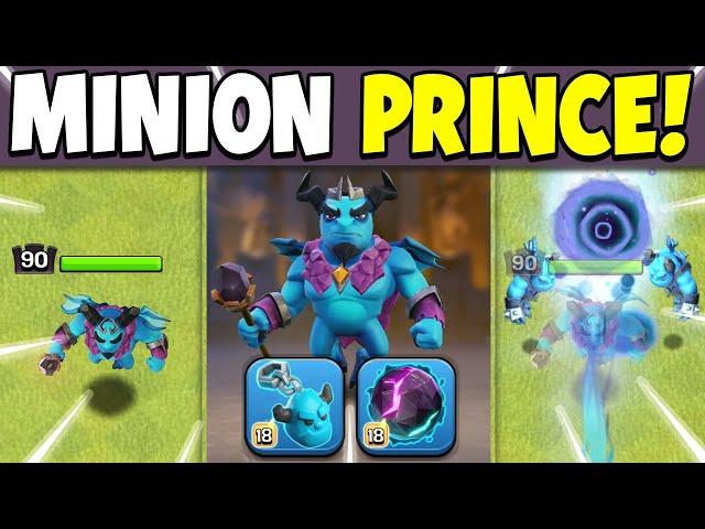 New MINION PRINCE Hero Strategy & Tips (Clash of Clans)