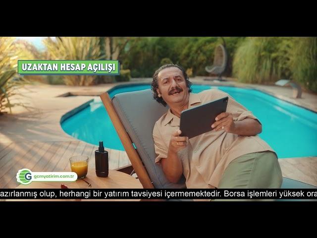 Her durumda yatırımlarını düşünenler: Şezlong | GCM Yatırım #GeleceğimeYatırım - TV Reklamı