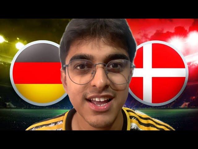 GERMANY VS DENMARK LIVE REACTION! | EUROS 2024