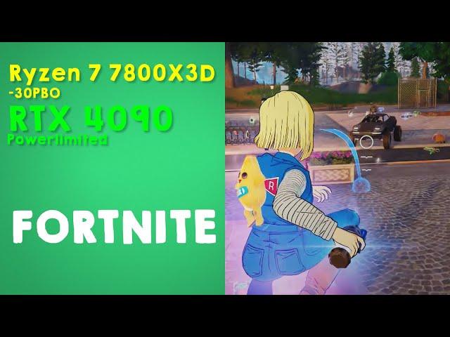 RTX 4090 - Fortnite C5S3 1440p Medium Custom - DLSS Balanced