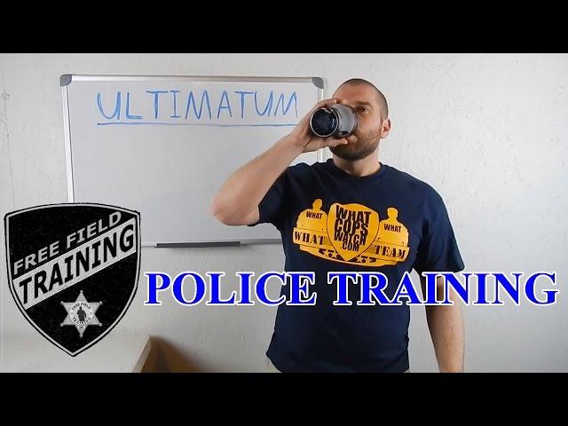 Police Training: Using Ultimatums