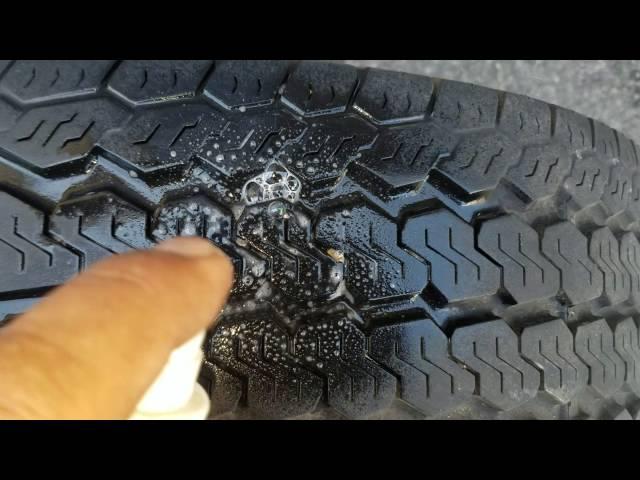 How to find your tire leak
