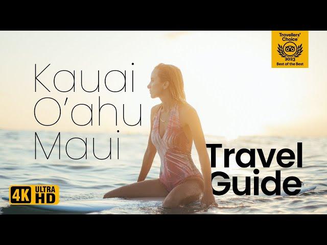 Visiting KAUAI, OAHU and MAUI 2023: Itinerary | Travel Guide | 4K UHD