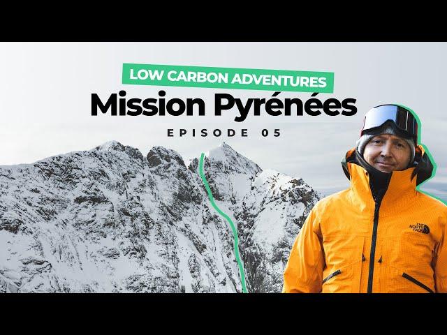 Xavier De Le Rue rides his favorite home couloir l Low Carbon Adventures - EP5