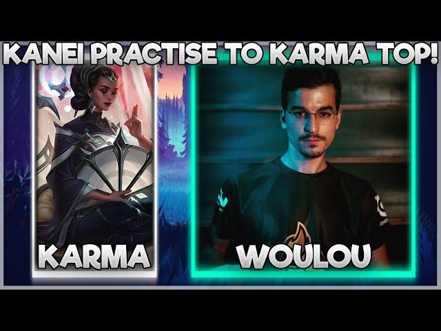 WOULOU ΚΑΝΕΙ PRACTISE ΤΟ KARMA TOP!