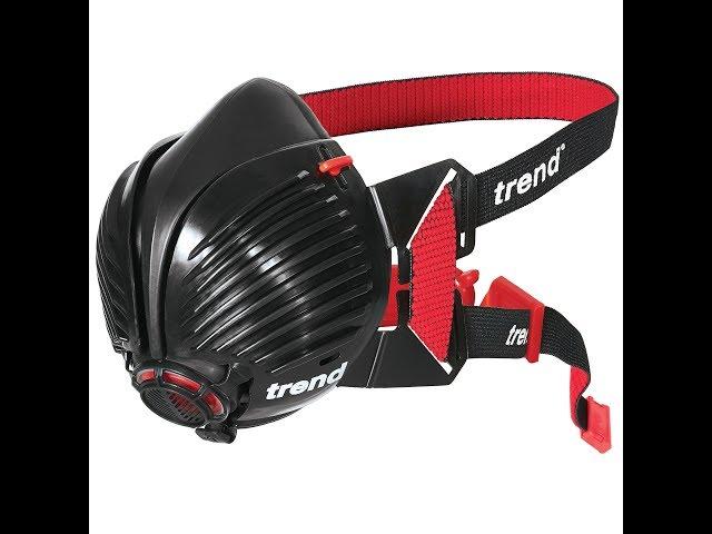 Trend Air Stealth Half Mask P3(R) Safety Respirator Overview