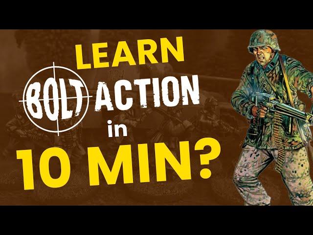 Play Bolt Action in ONLY 10 MIN? (Great for Beginners)