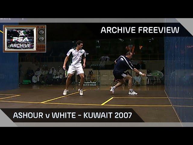 Squash: Archive Freeview - Ramy Ashour v John White - Kuwait 2007