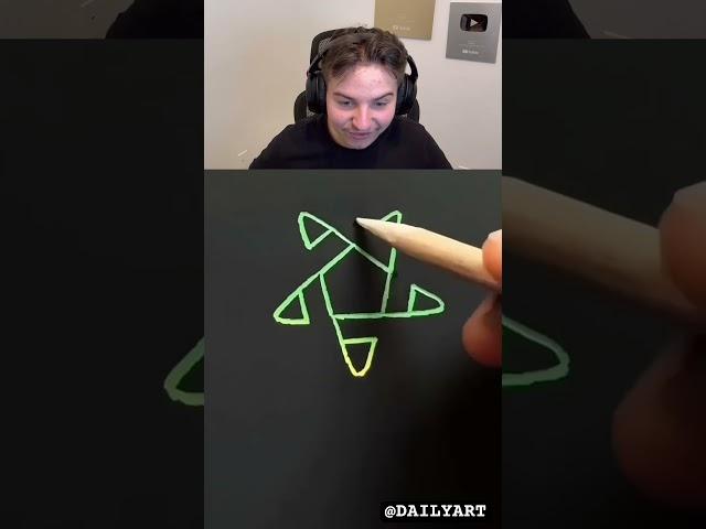 How To Draw The 3D Star