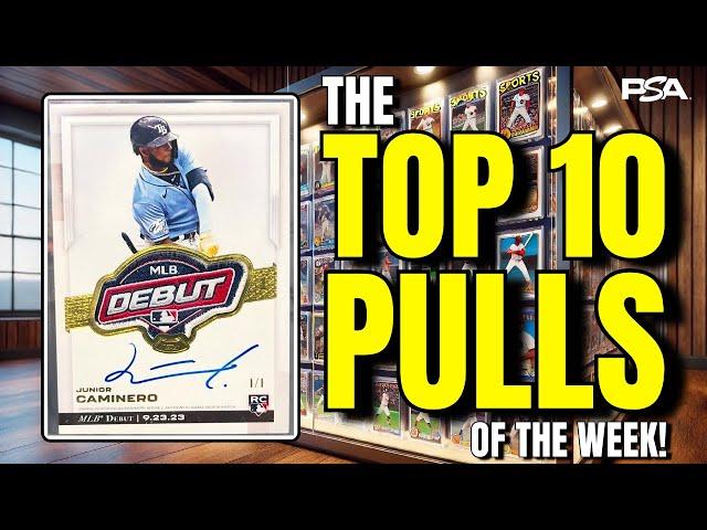 Don't Miss This PSA CYBER MONDAY Deal! | TOP 10 Sports Card Pulls of the Week! #177