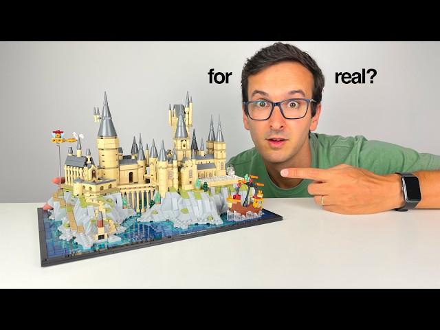 The only LEGO Harry Potter set you need... (LEGO Hogwarts Castle and Grounds Review)