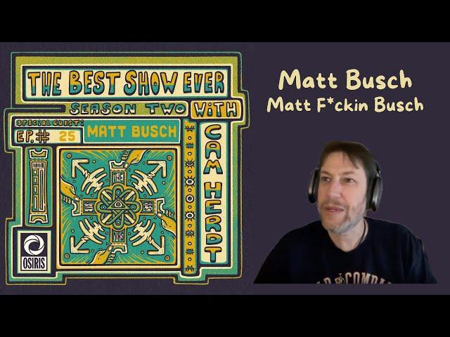 Matt Busch - We Didn't Just Listen On The Radio