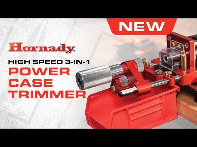 Hornady High Speed 3-in-1 Power Case Trimmer