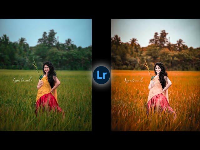 Lightroom Oring Blue Tone Photo Editing //Lr Photo Editing Kaise Kare //Preset download free //