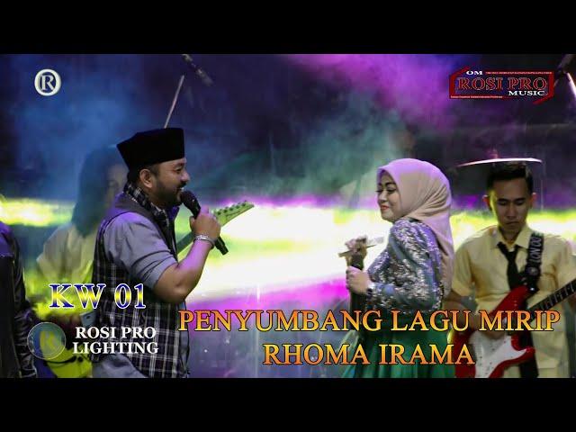 LILIN HERLINA BAWAKAN LAGU  DERITAMU DERITAKU BIKIN NETES AIR MATA ( ROSI PRO MUSIC )