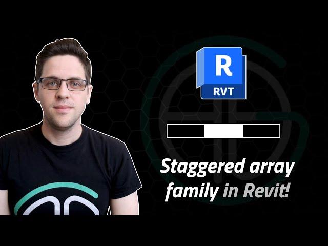 Staggered Array families in Revit!