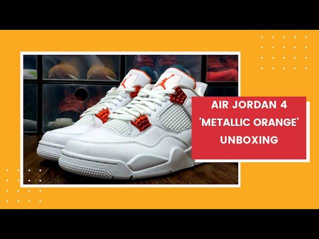 The Jordan Hunt ep. 1! Air Jordan 4 'Metallic Orange' Unboxing!