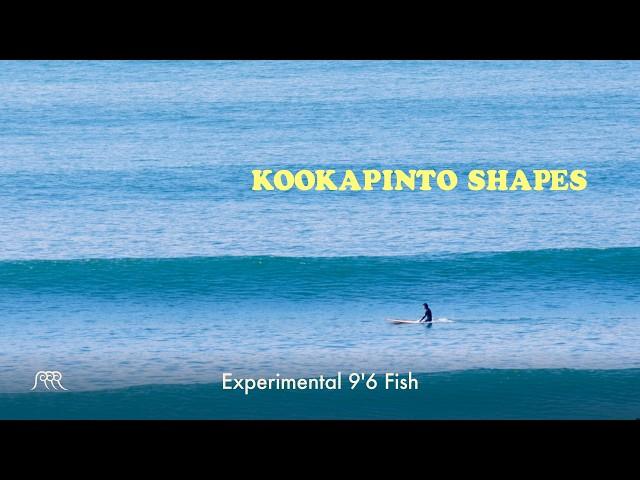 Kookapinto Shapes | Experimental 9'6 Fish | Corey Colapinto surfing on longboard