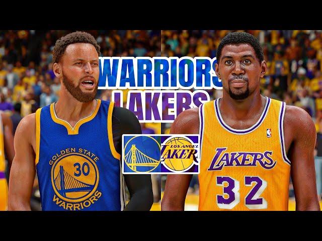 2017 WARRIORS vs 1987 LAKERS | NBA 2K24 (PS5)