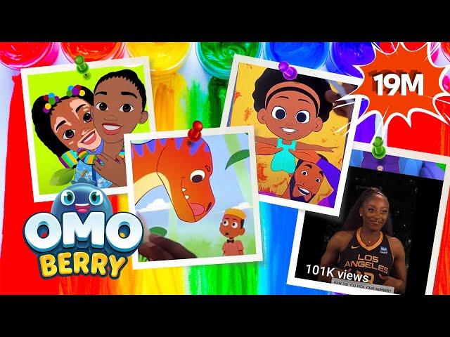 OmoBerry Drawing & Coloring Compilation | Art Videos For Kids +  Drawing For Kids + Coloring Videos