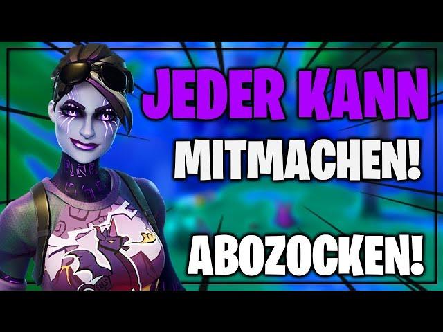 Fortnite jetzt live mit euch ABOZOCKEN Deutsch/Tier Erlebnisse