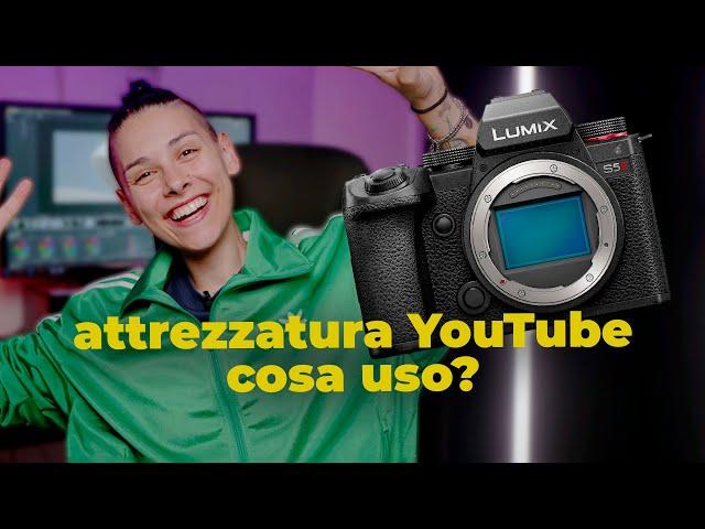 La mia Attrezzatura Video e Audio per FARE VIDEO su YOUTUBE nel 2023